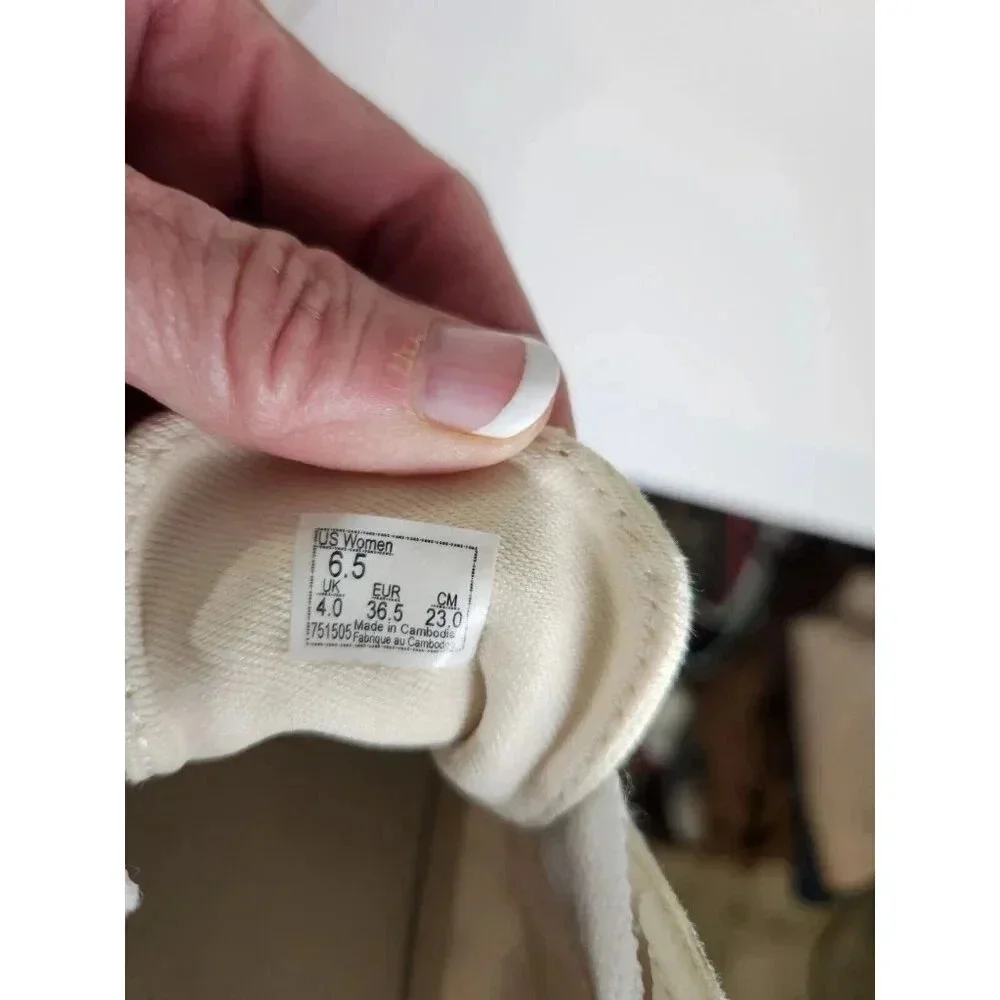 Vans Suede/Canvas, Women’s Low-Top SneakersWomen's Size 6.5 Pressed Flor… - Picture 8 of 9